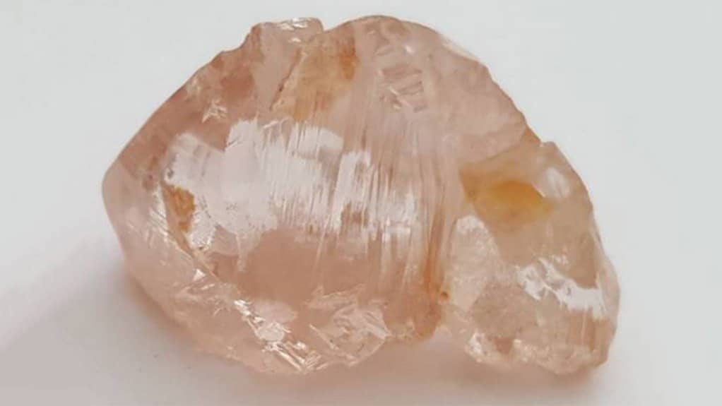 46 Carat Pink Diamond Recovered from Lulo