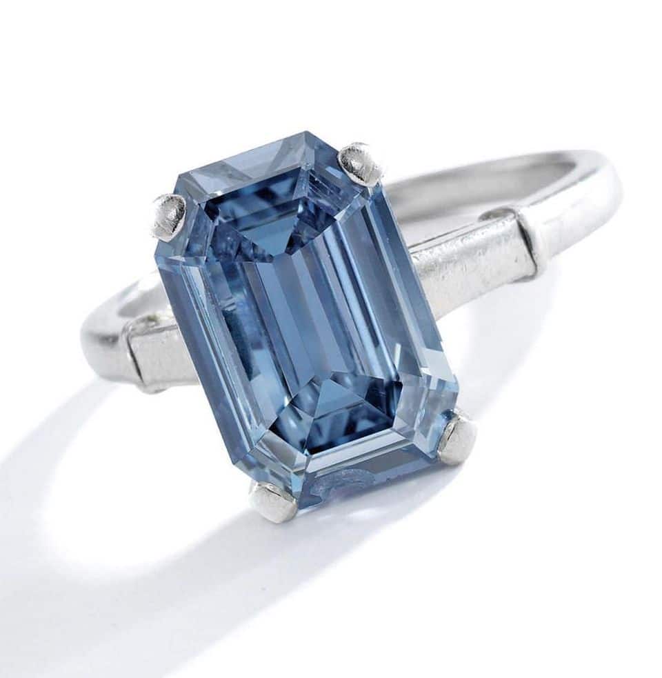 Sotheby's Gets Record Price for Fancy Intense Blue Diamond