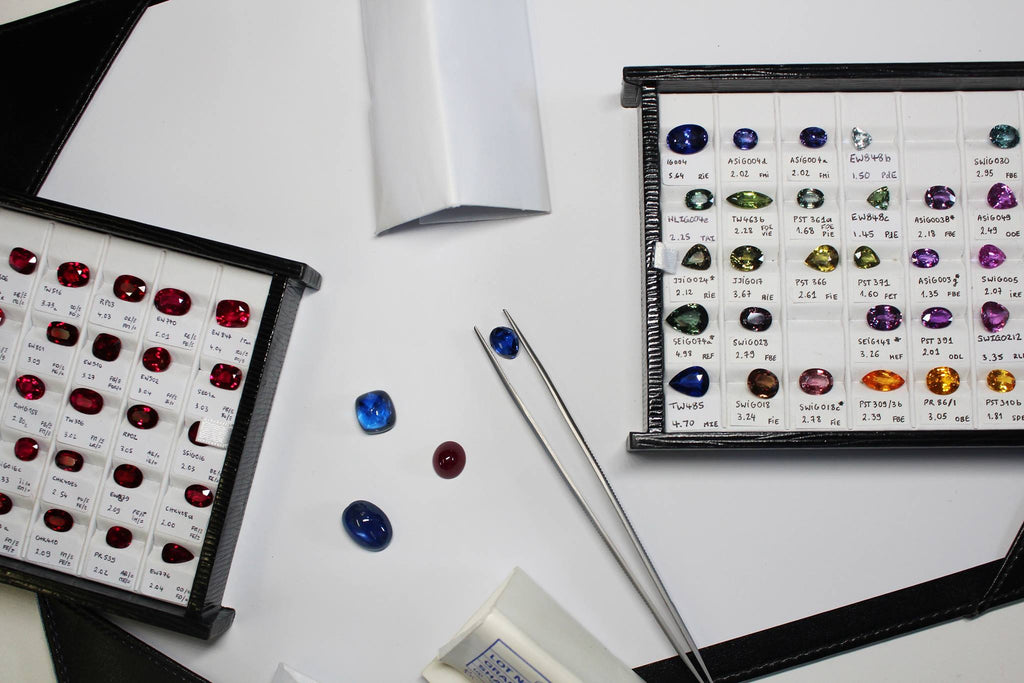 Understand how Coloured Gemstones are Different from White Diamonds