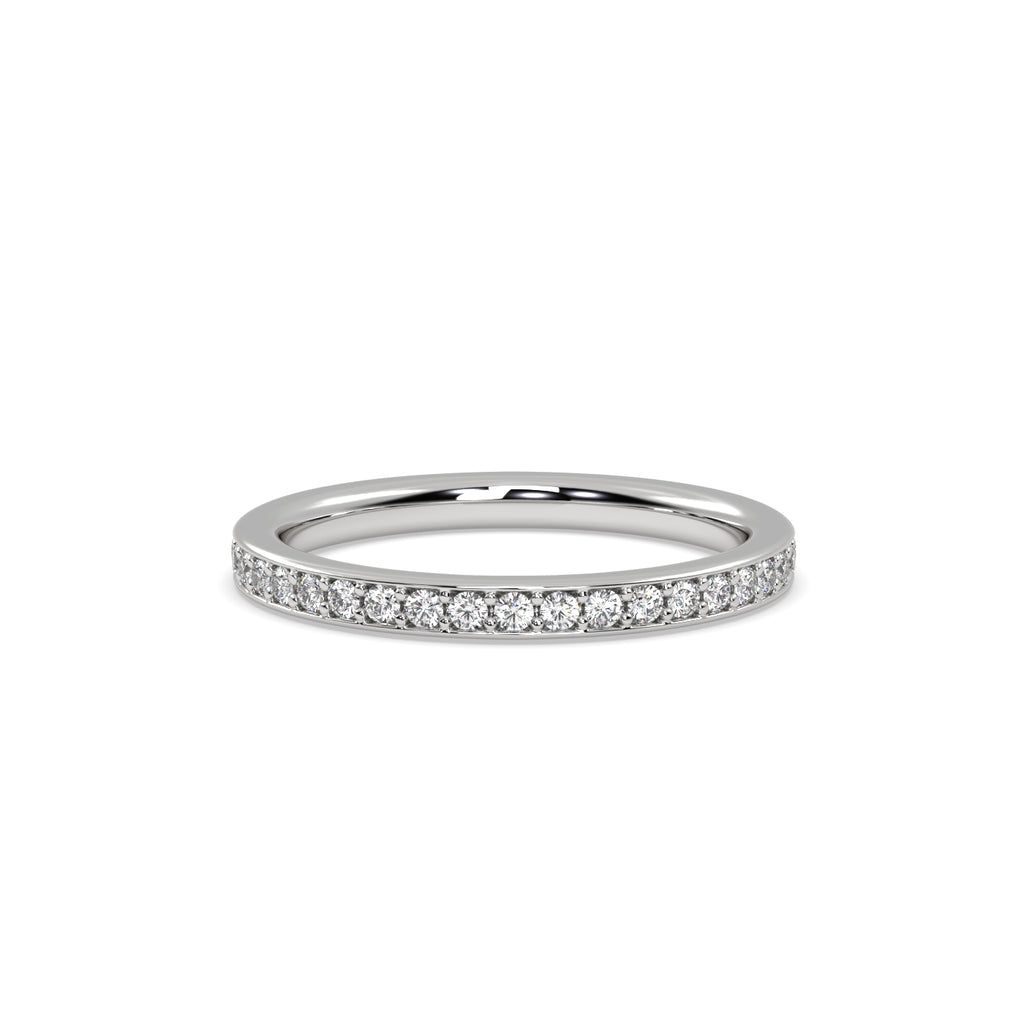 Diamond Eternity Ring in 18k White Gold