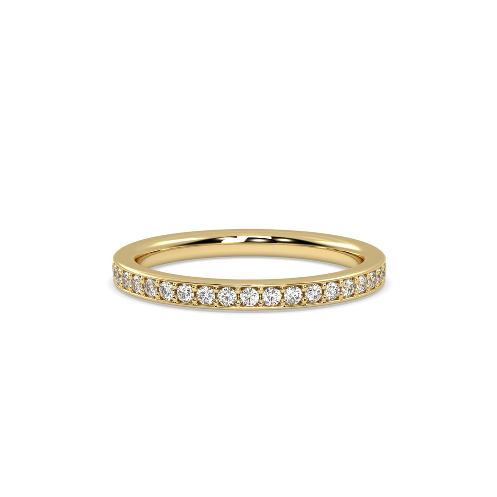 Diamond Eternity Ring in 18k Yellow Gold